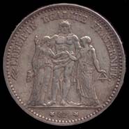 5 francs 1874